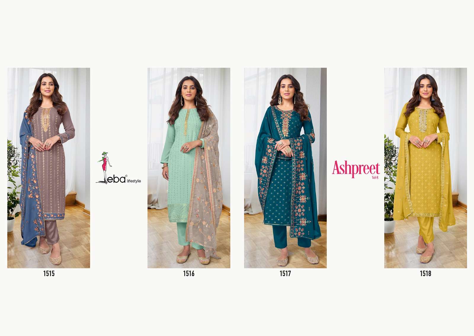 eba Ashpreet vol-8 Kurti Wholesale catalog