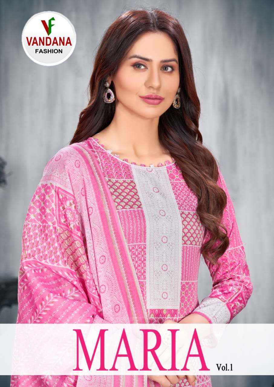 Vandana Maria Vol-1 – Dress Material