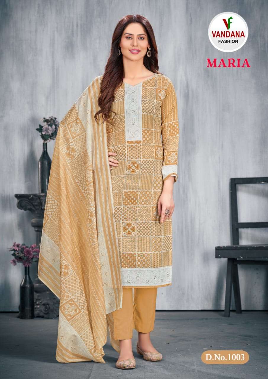 Vandana Maria Vol-1 – Dress Material