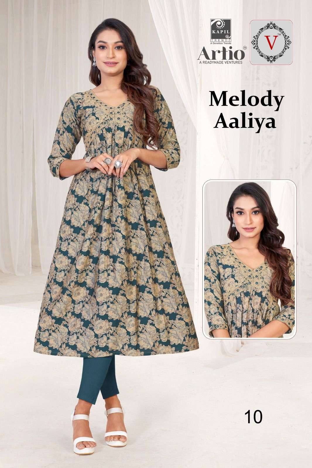 VEDHA MELODY AALIYA Kurti Wholesale catalog