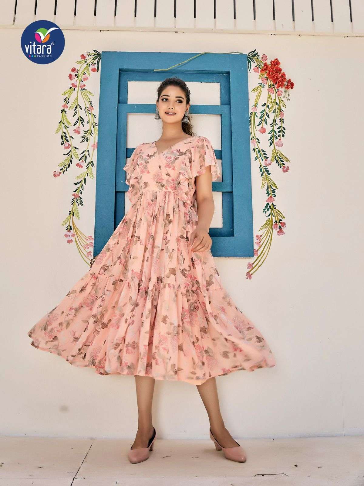 vitara fashion GEORGIA Kurti Wholesale catalog
