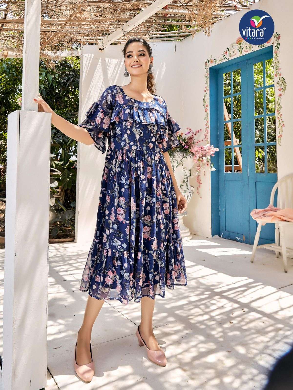 vitara fashion GEORGIA Kurti Wholesale catalog