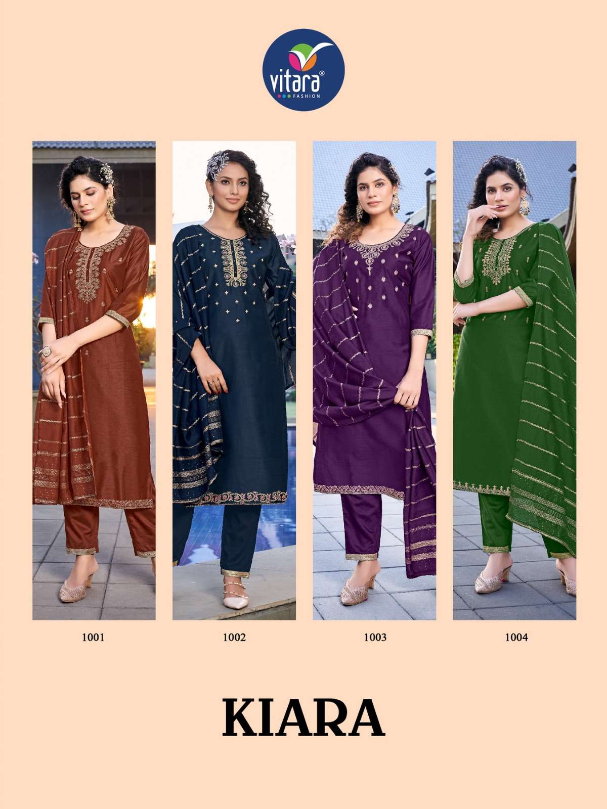 Vitara fashion KIARA Kurti Wholesale catalog