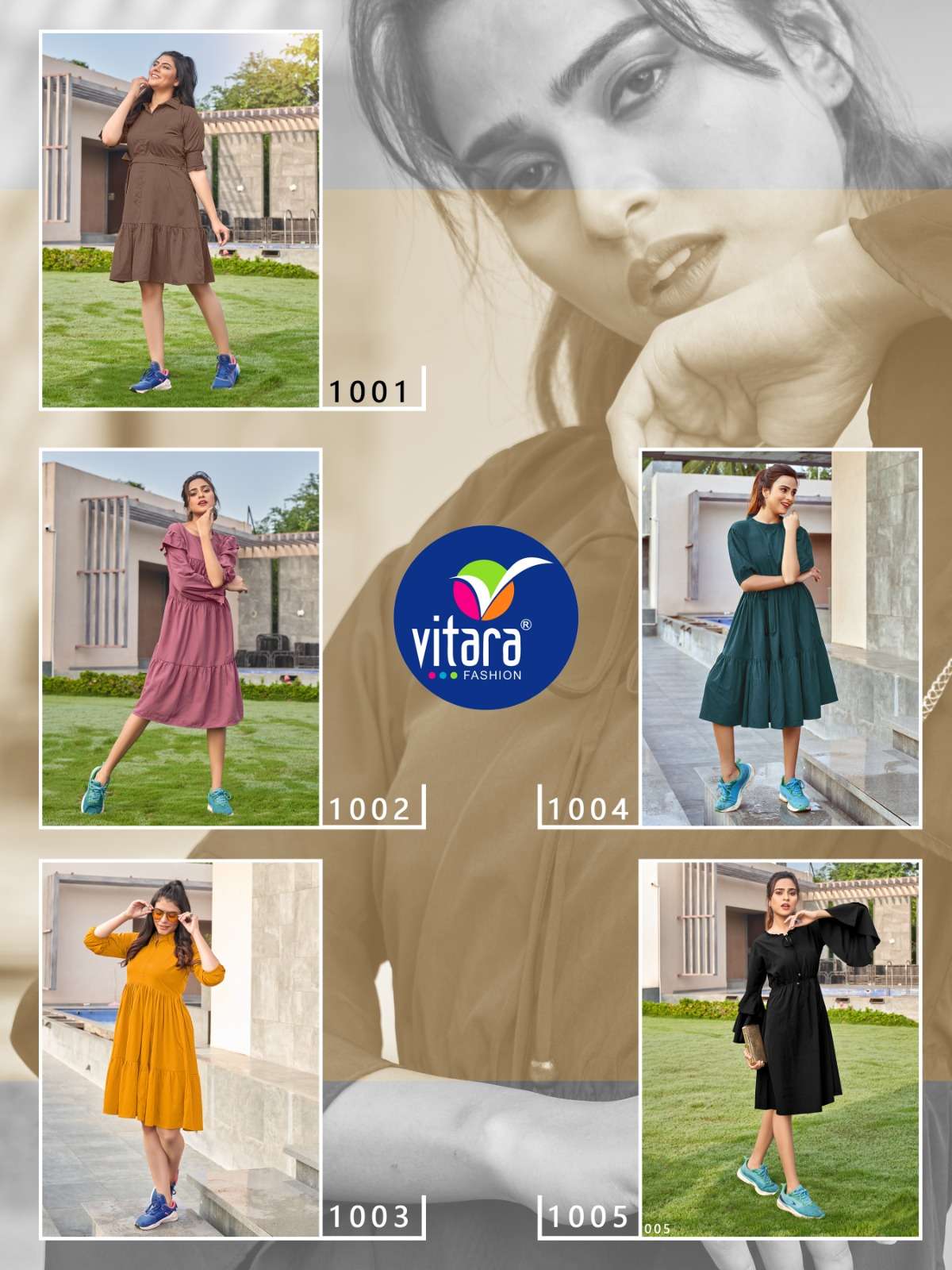 Vitara fashion MAZELO Kurti Wholesale catalog