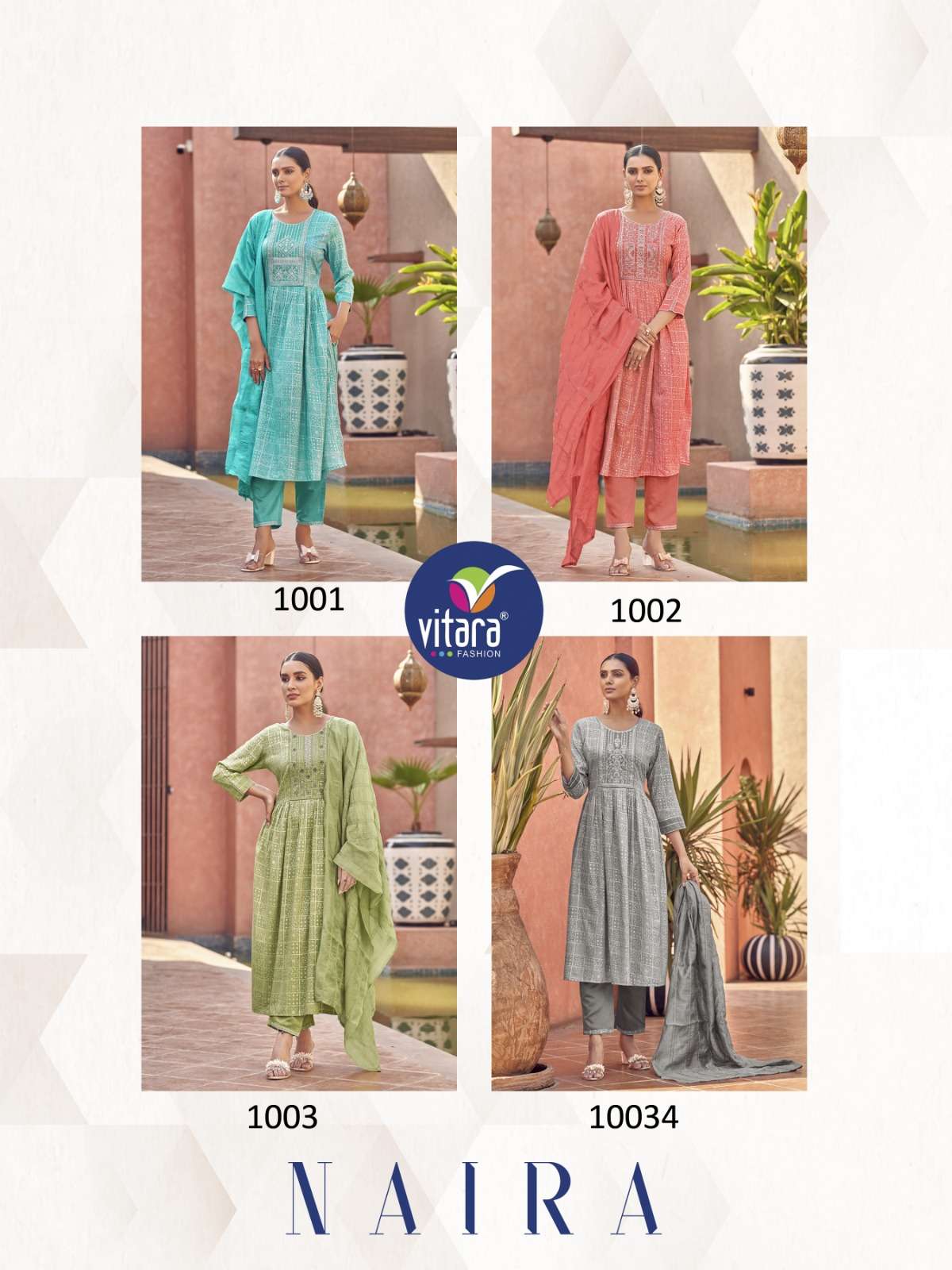 vitara fashion NAIRA Kurti Wholesale catalog