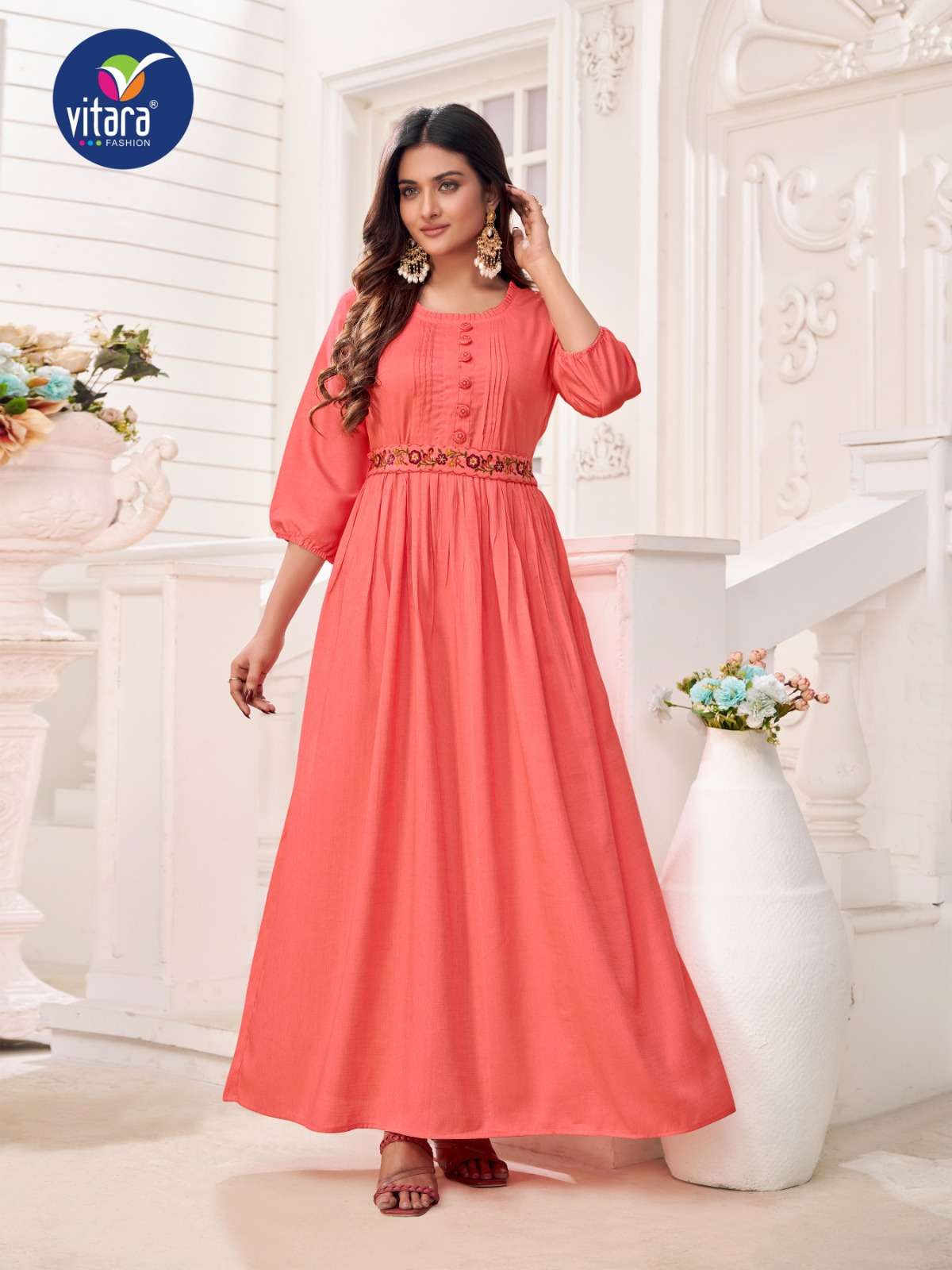 Vitara fashion RANGMALA Kurti Wholesale catalog
