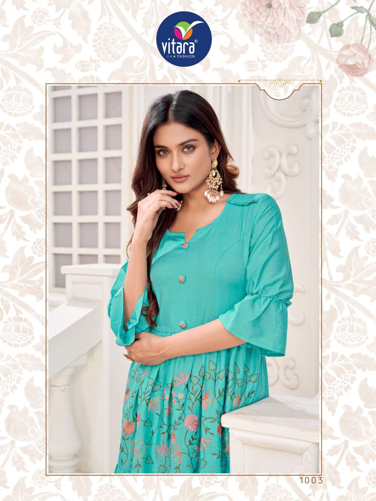 Vitara fashion RANGMALA Kurti Wholesale catalog