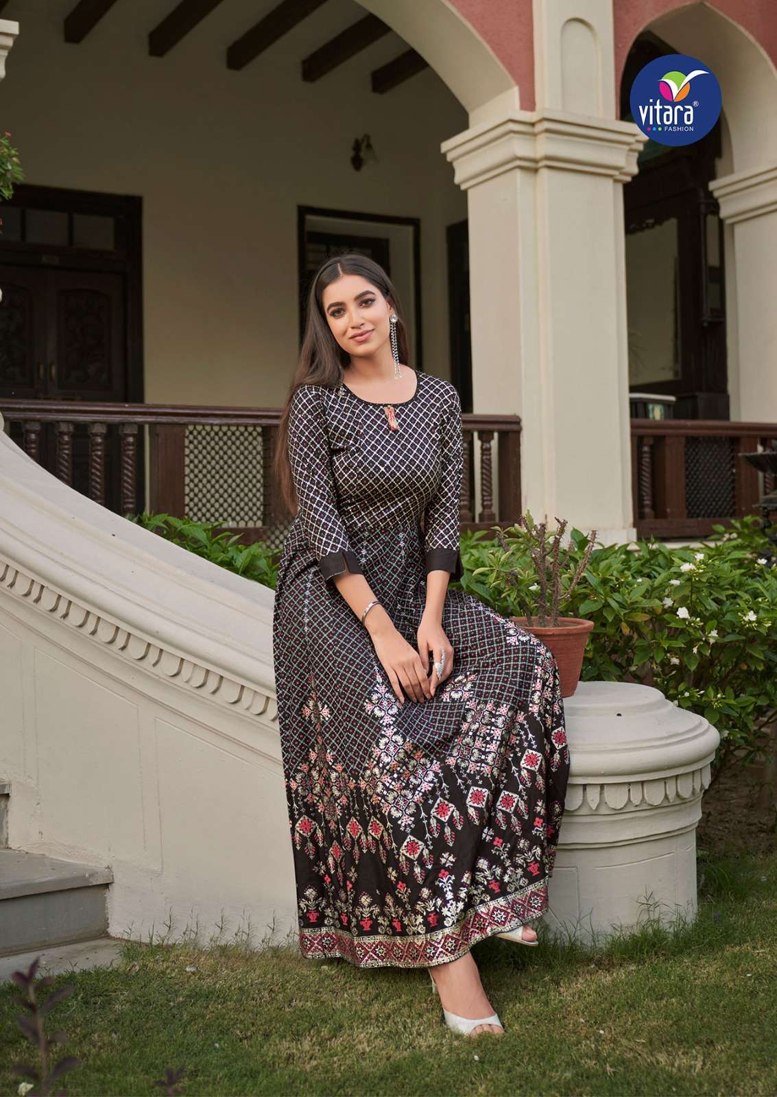 Rangmanch Women Ethnic Motifs Asymmetrical Blue Kurti  Selling Fast at  Pantaloonscom