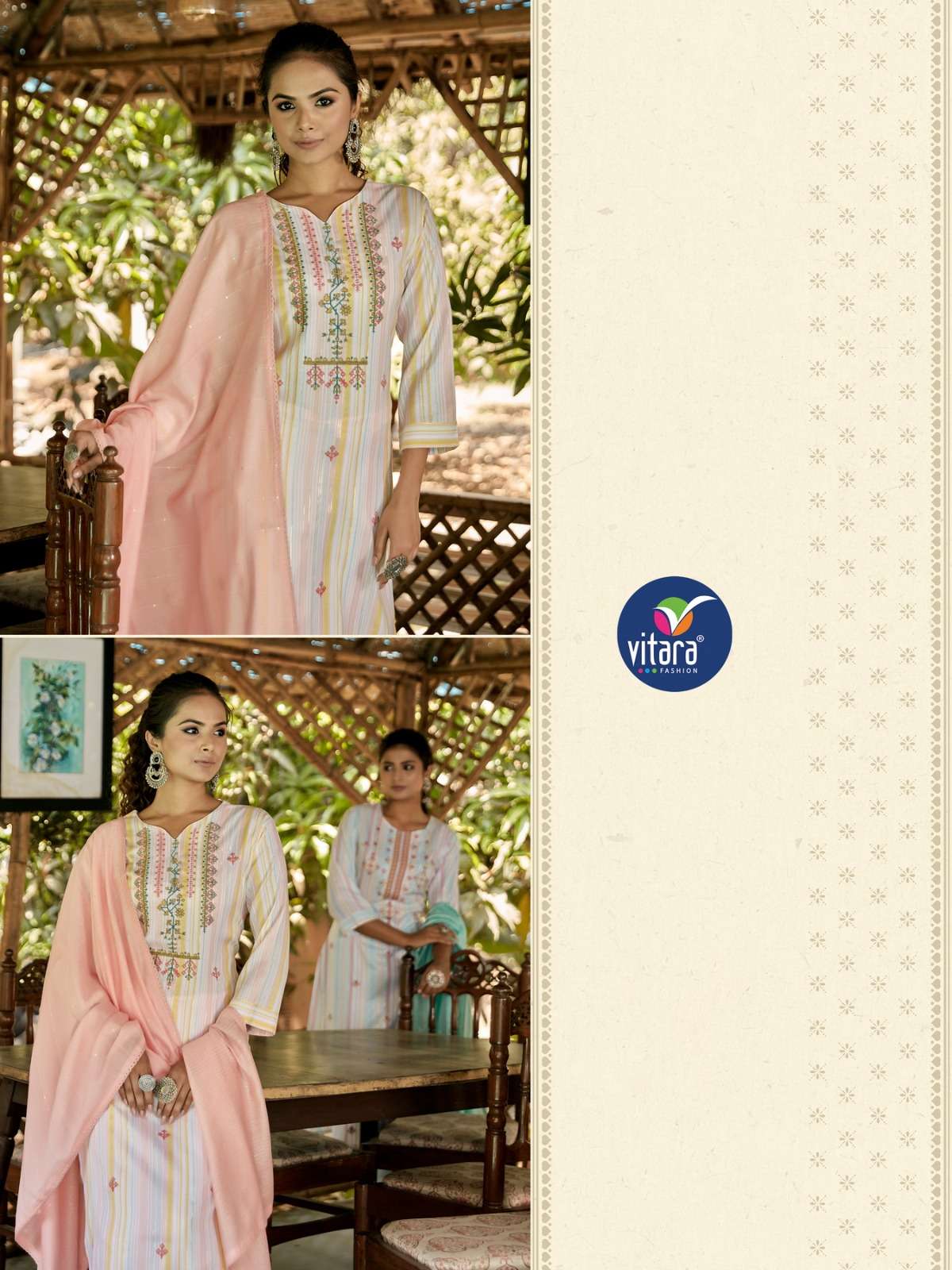 Vitara fashion RICHLOOK Kurti Wholesale catalog