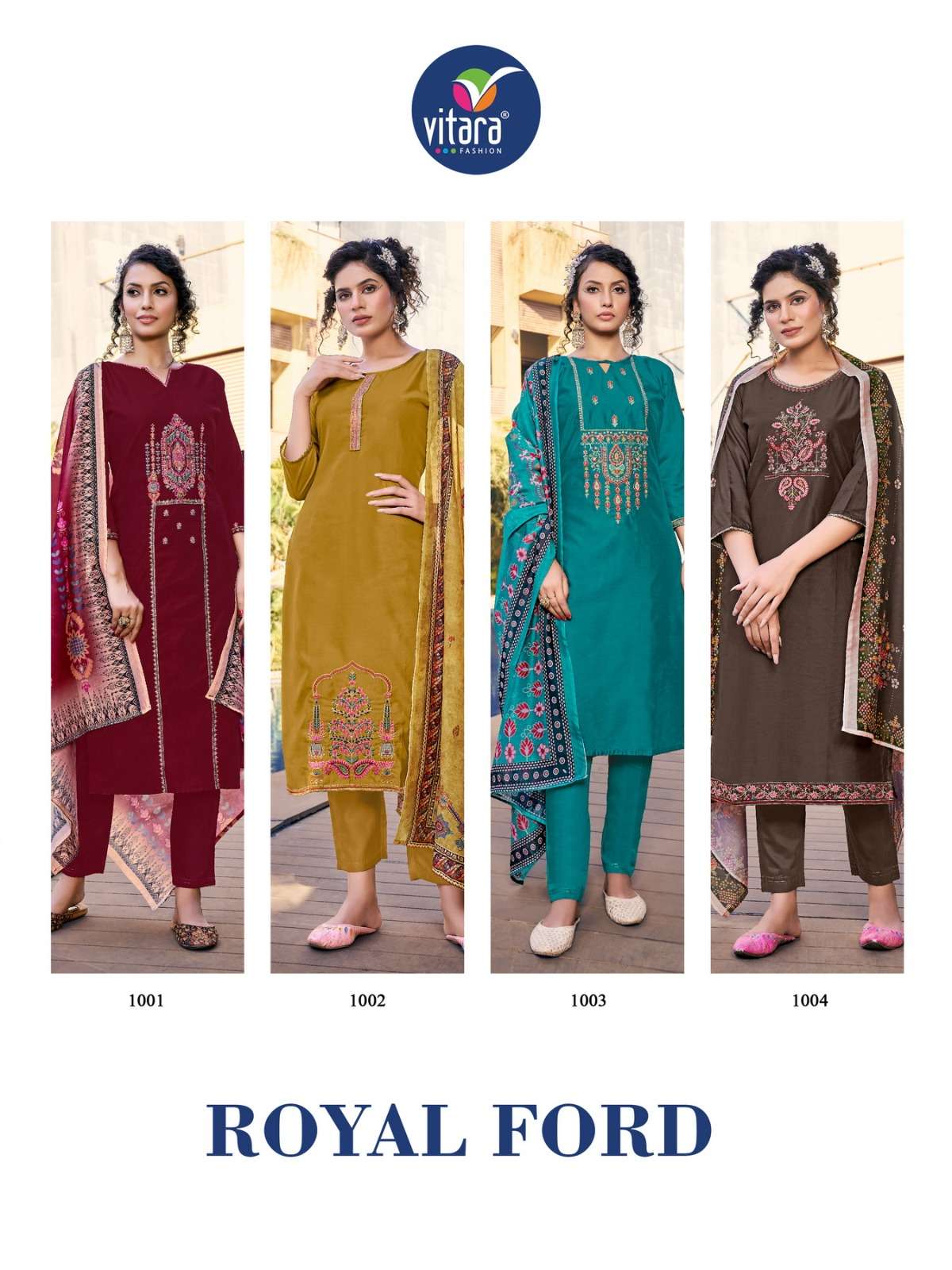 Vitara fashion ROYAL FORD Kurti Wholesale catalog