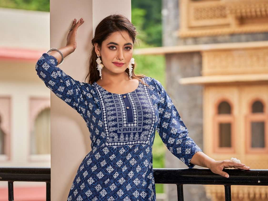 VIYAA DESIGNER LILLY V1 Kurti Wholesale catalog