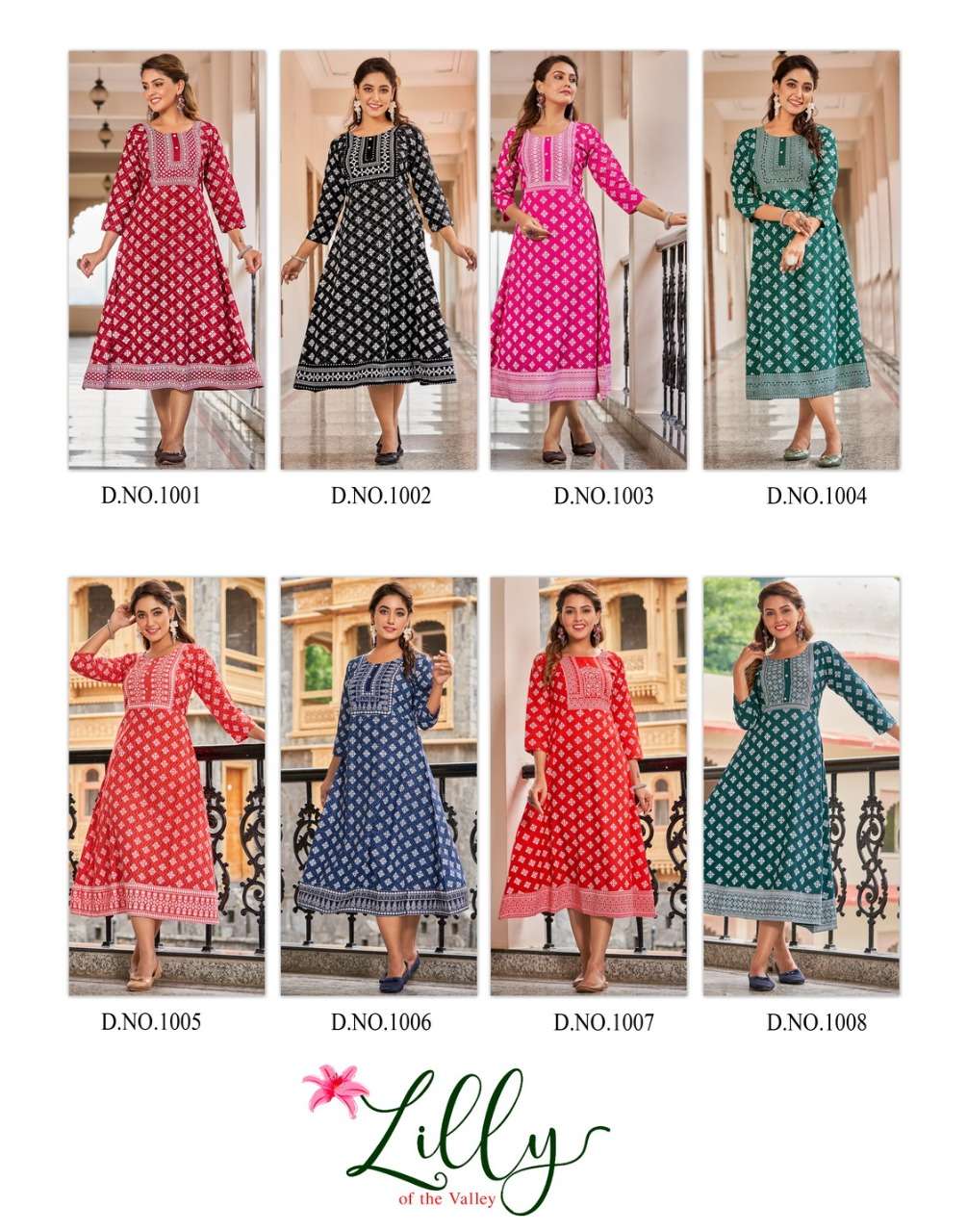 VIYAA DESIGNER LILLY V1 Kurti Wholesale catalog