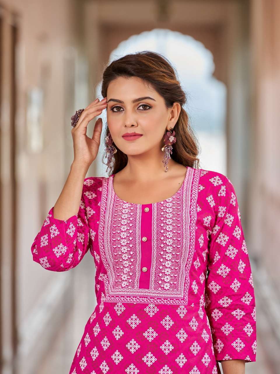 VIYAA DESIGNER LILLY V1 Kurti Wholesale catalog