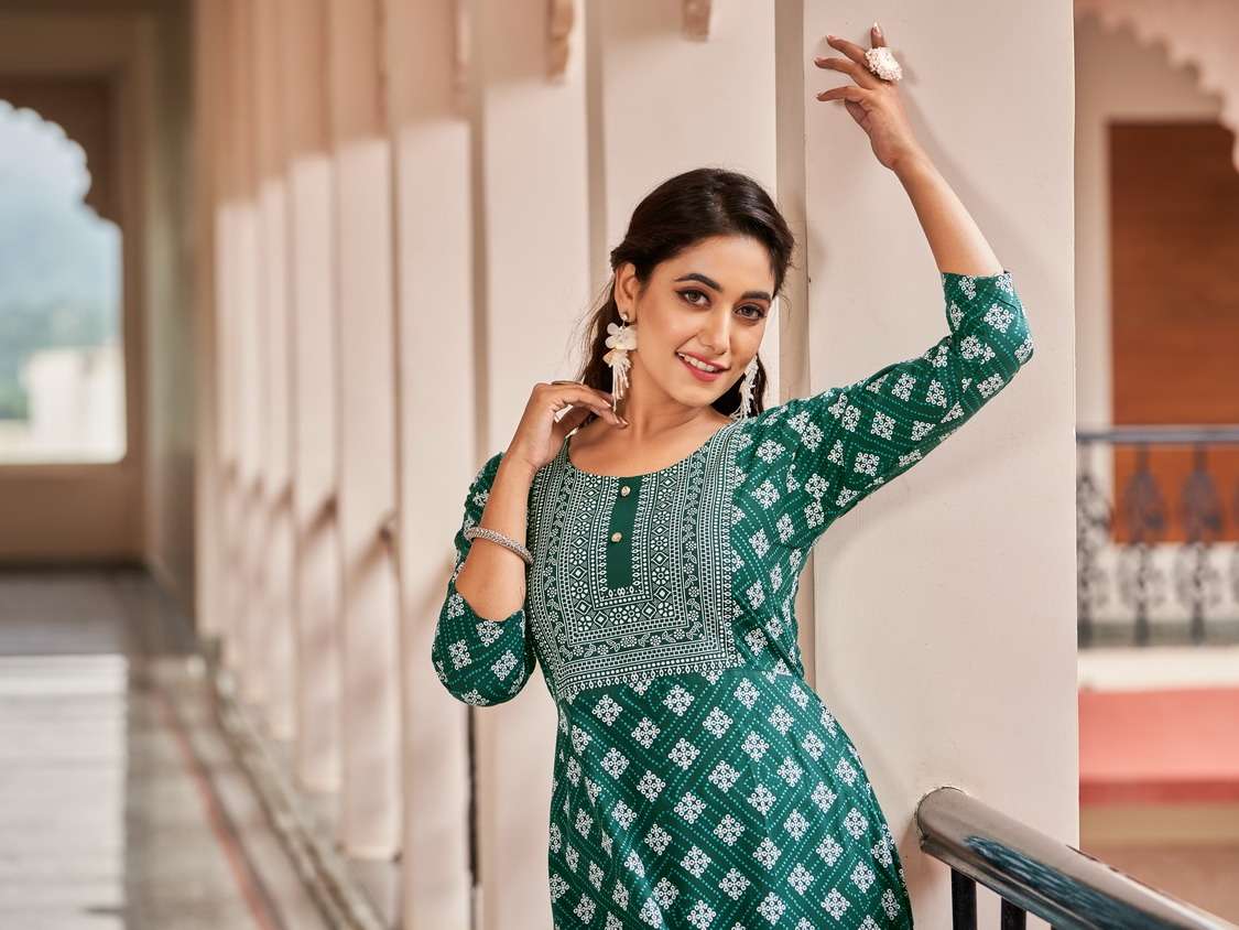 VIYAA DESIGNER LILLY V1 Kurti Wholesale catalog