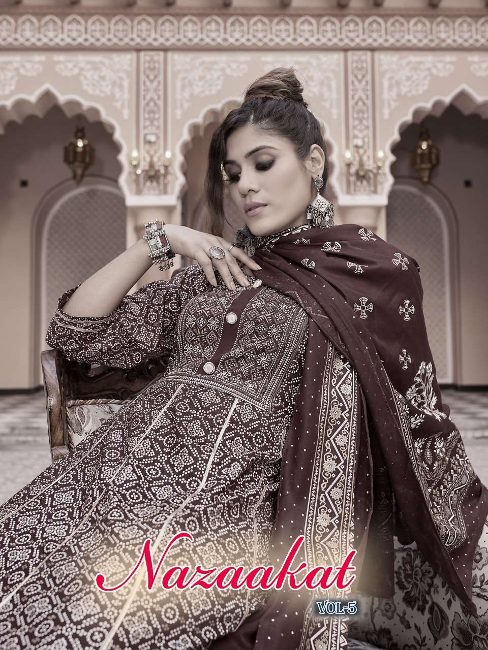 VIYAA DESIGNER NAZAKAT V5 Kurti Wholesale catalog