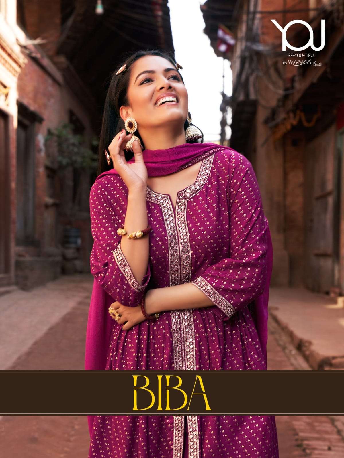 Wanna Biba Alia Cut Kurti Wholesale catalog