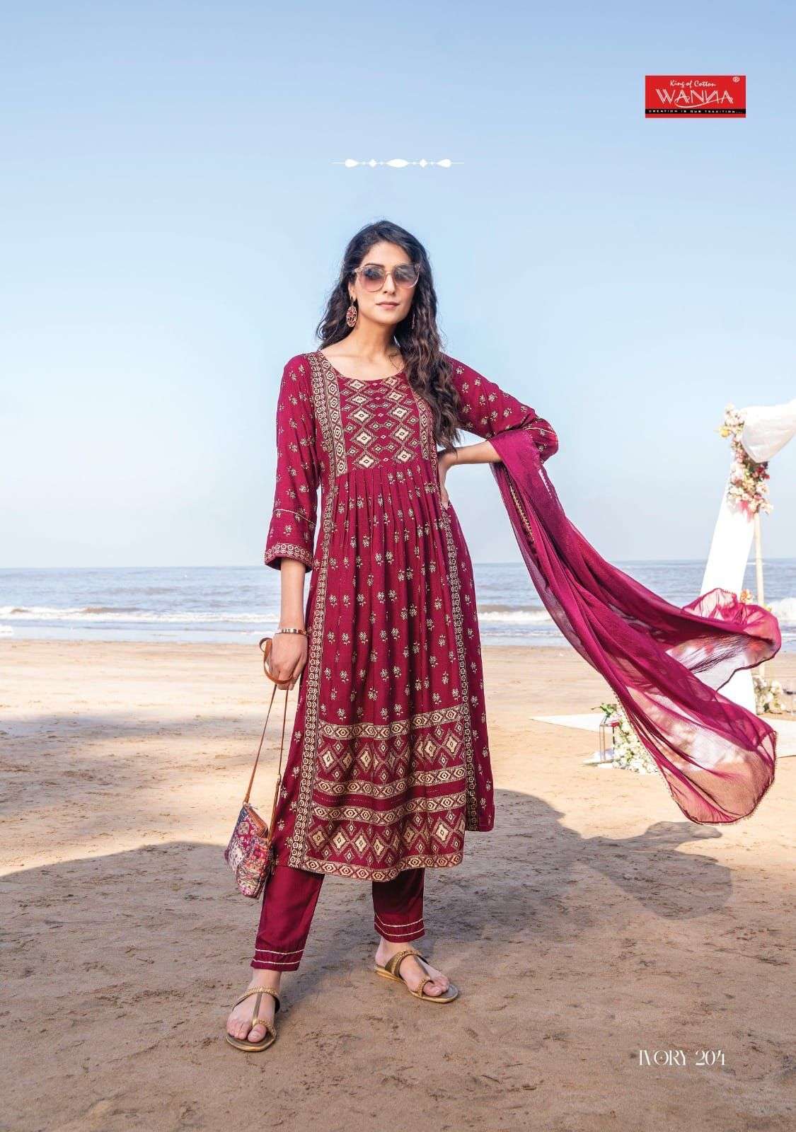 Wanna Ivory Kurti Wholesale catalog