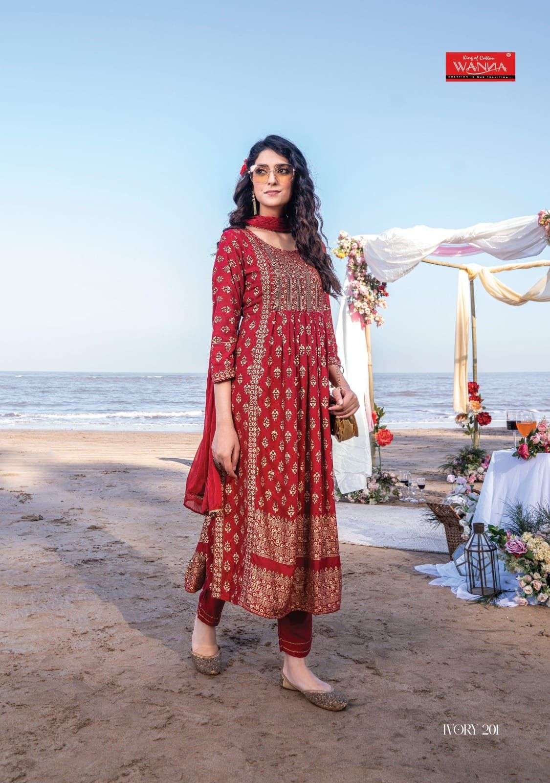 Wanna Ivory Kurti Wholesale catalog