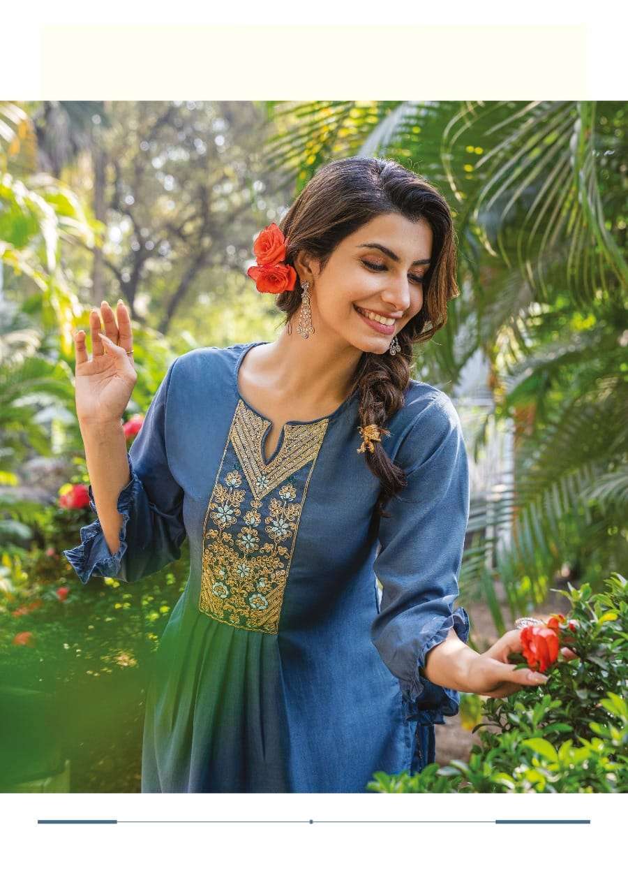 Wanna Naira Cord Set Kurti Wholesale catalog