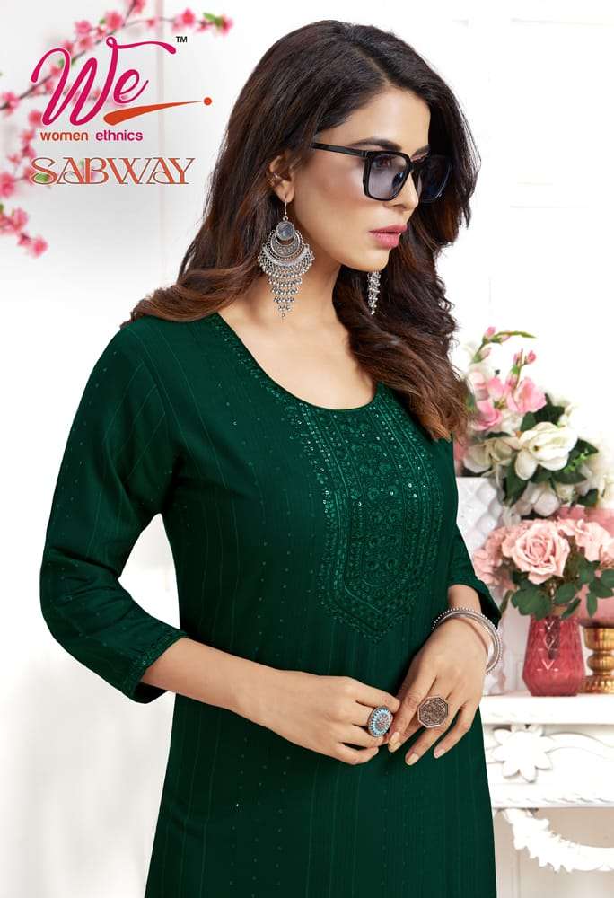 WE SABWAY  Kurti Wholesale catalog