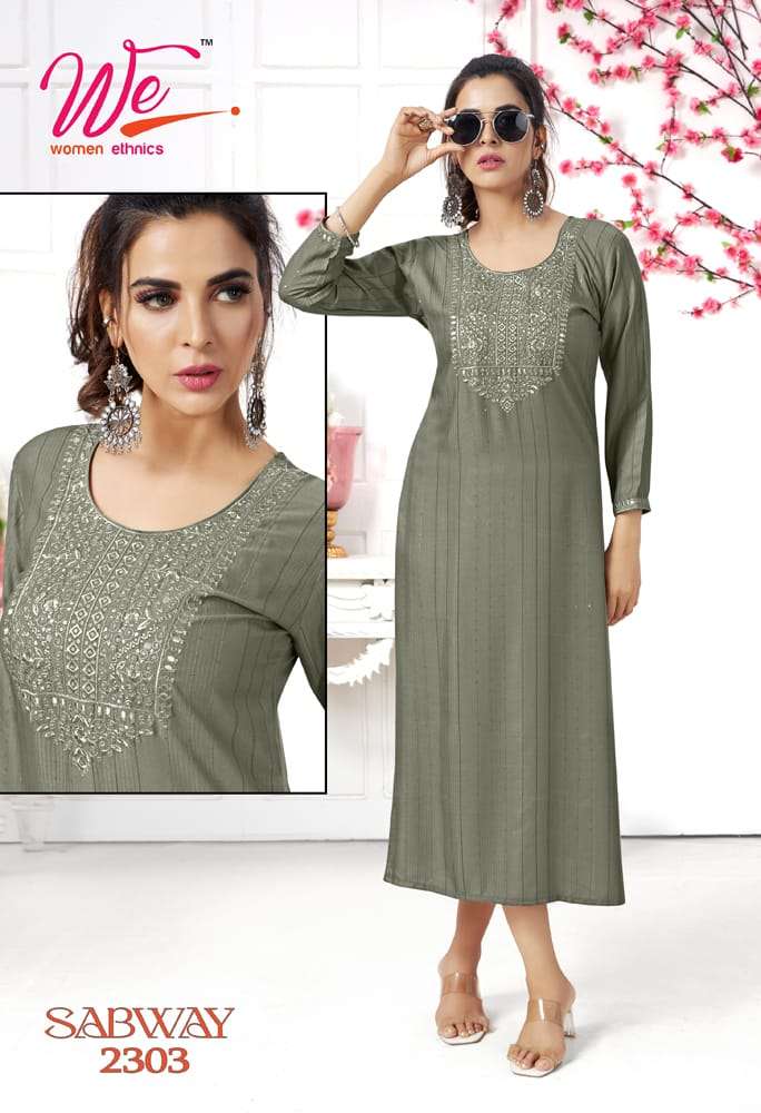 WE SABWAY  Kurti Wholesale catalog