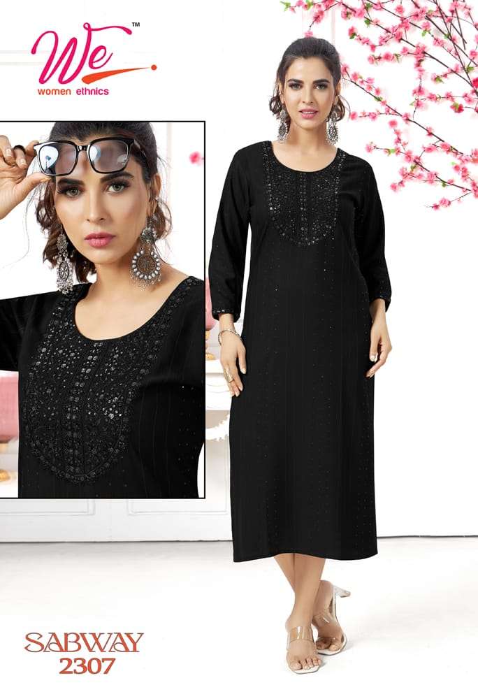 WE SABWAY  Kurti Wholesale catalog