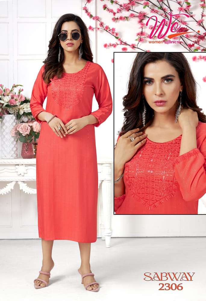 WE SABWAY  Kurti Wholesale catalog