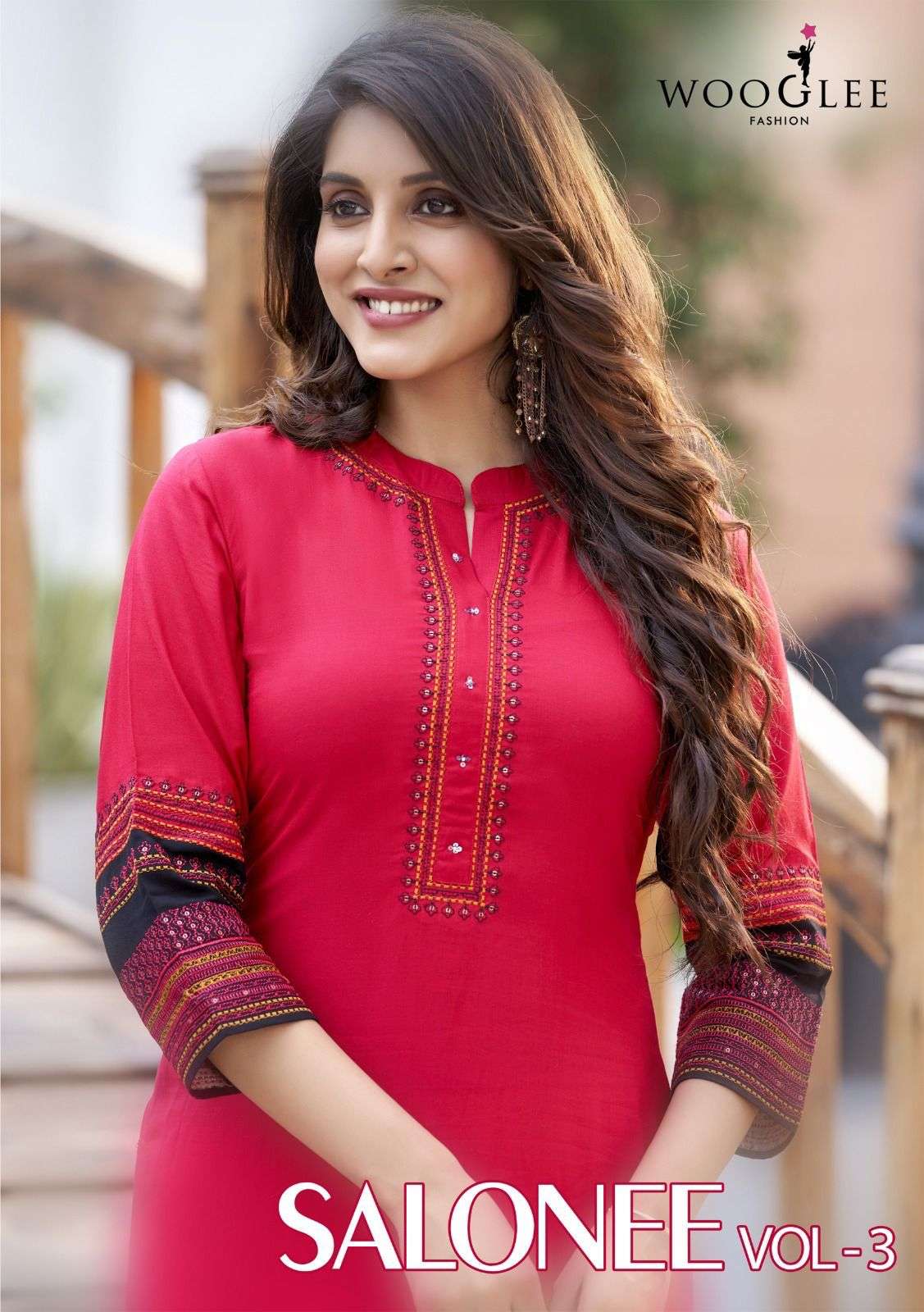 WOOGLEE SALONEE VOL 3 Kurti Wholesale catalog