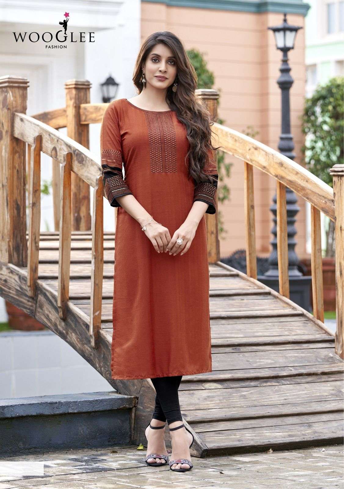 WOOGLEE SALONEE VOL 3 Kurti Wholesale catalog