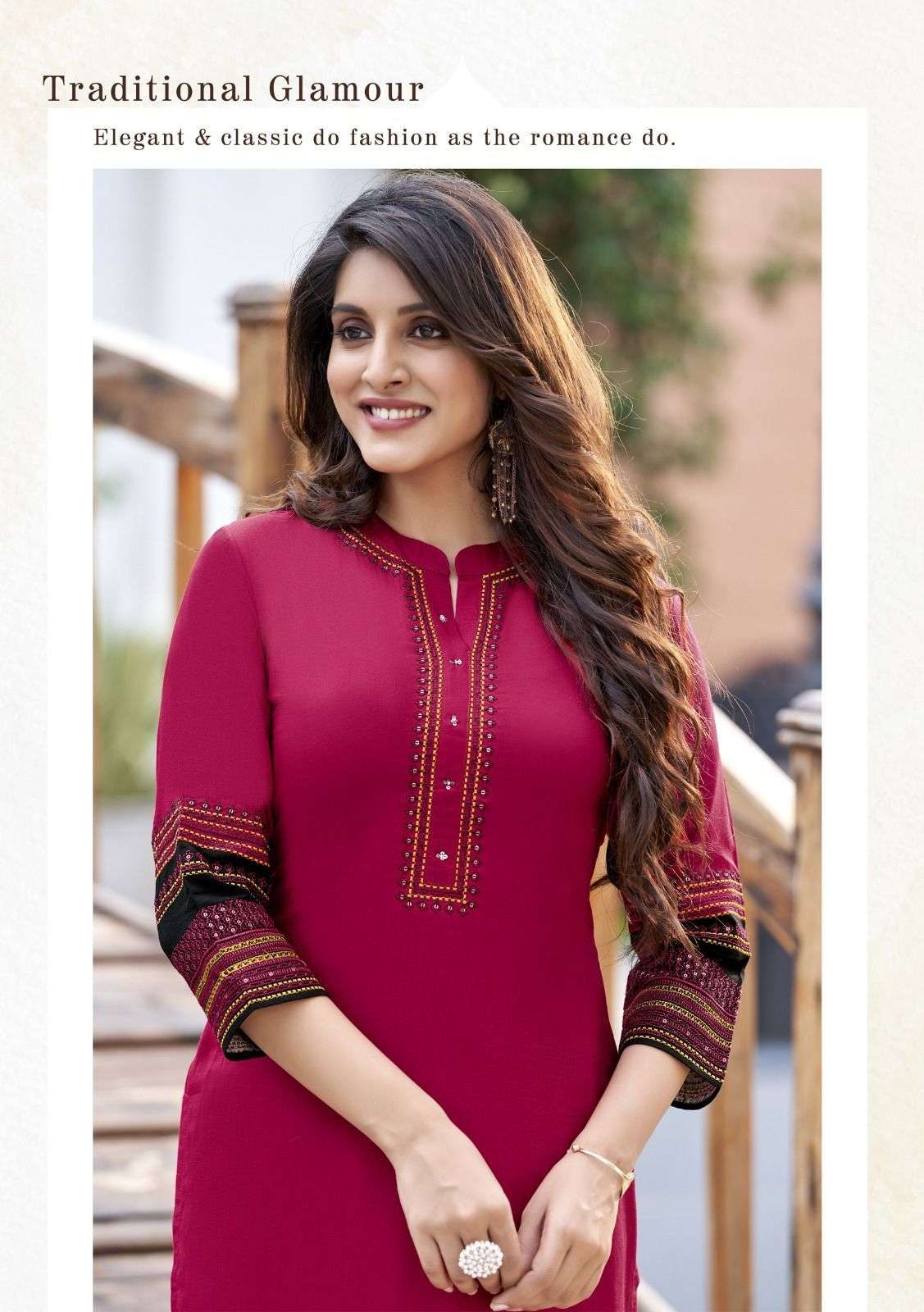 WOOGLEE SALONEE VOL 3 Kurti Wholesale catalog