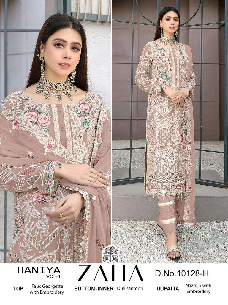 Zaha Haniya Vol 1 E To H Designer Pakistani Suit Wholesale catalog