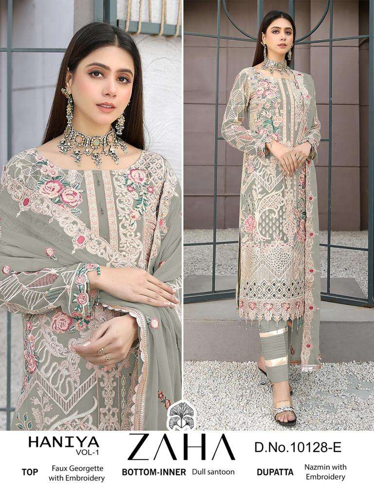 Zaha Haniya Vol 1 E To H Designer Pakistani Suit Wholesale catalog
