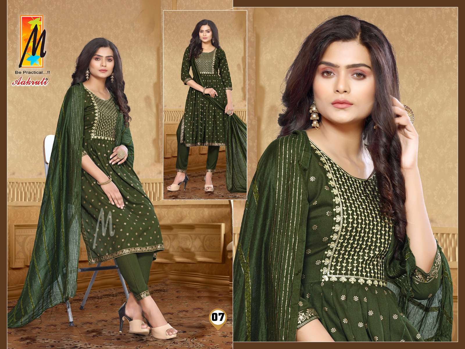 Aakruti  Reyon NYRA cut Kurti Wholesale catalog
