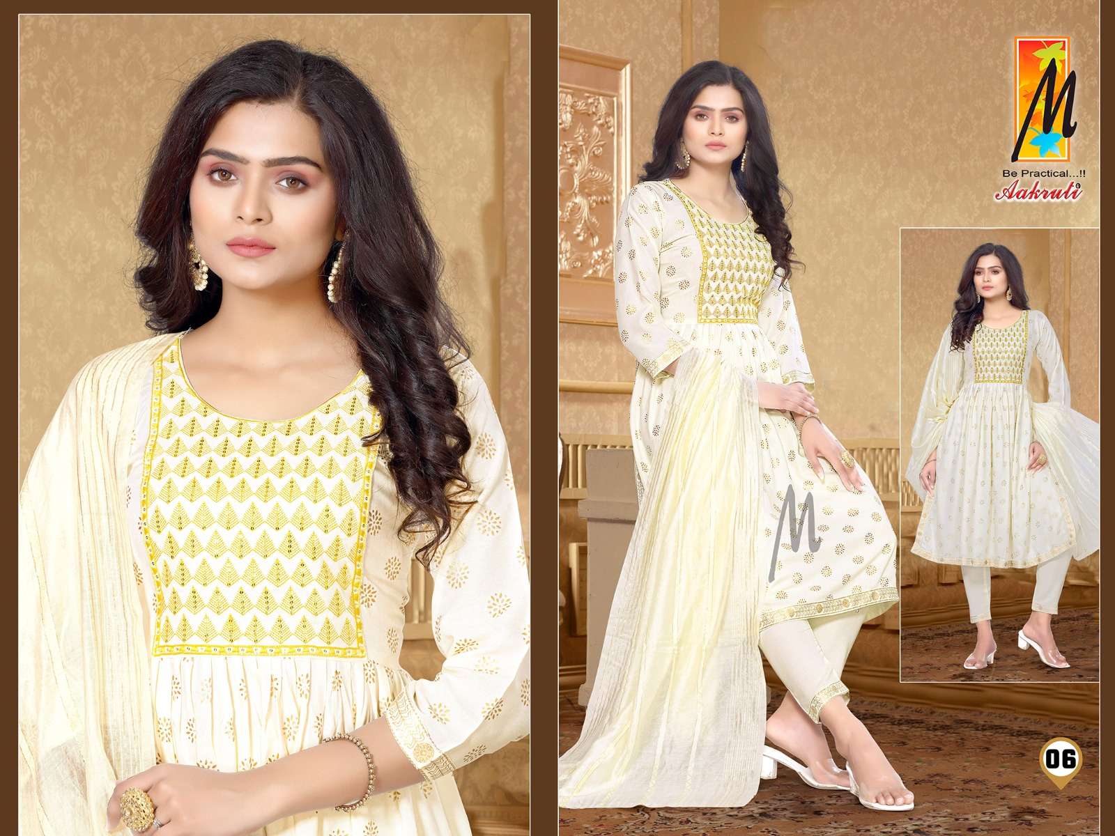 Aakruti  Reyon NYRA cut Kurti Wholesale catalog