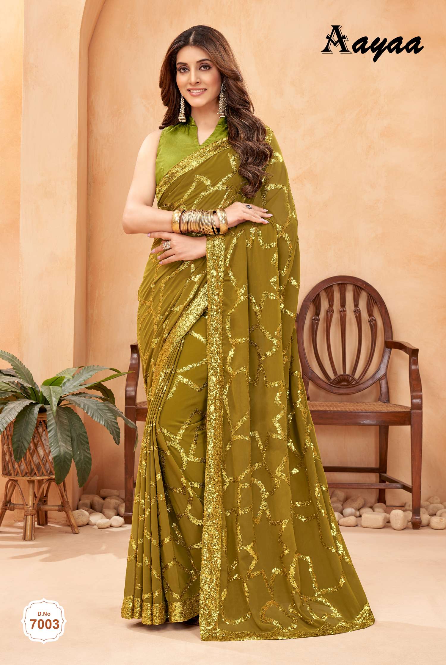 Aaradhna vol 7  BY Aayaa - Saree - Wholesale catalog