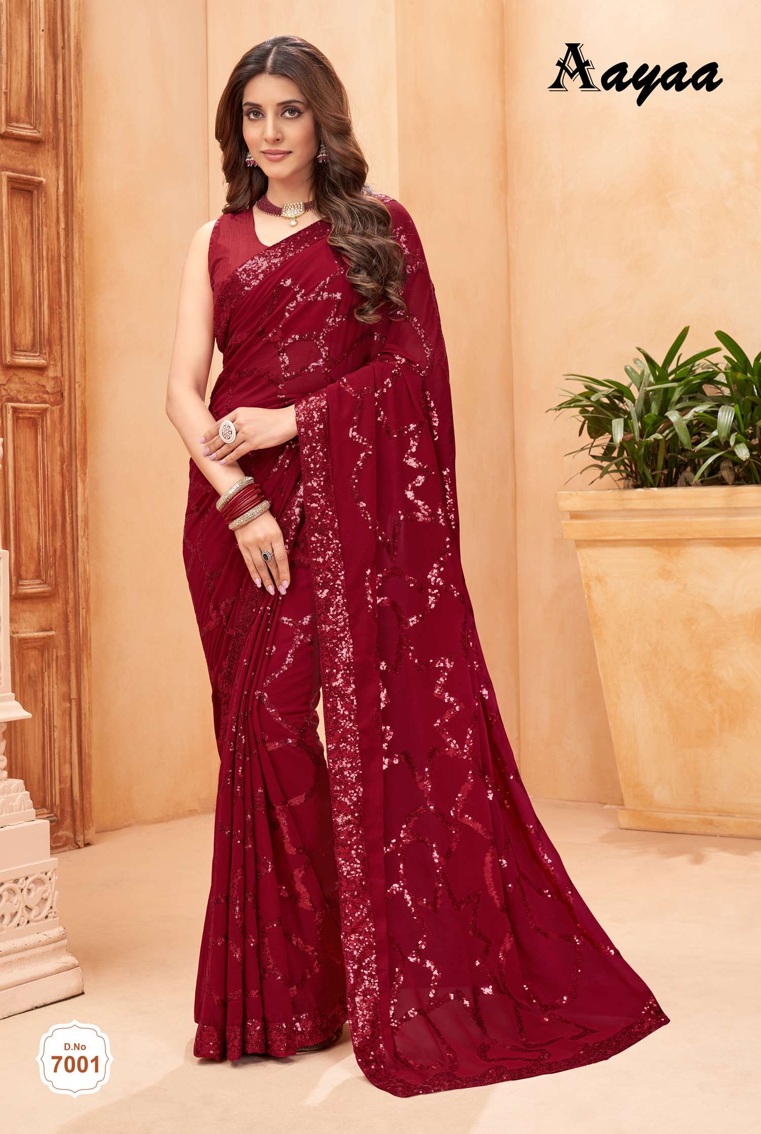 Aaradhna vol 7  BY Aayaa - Saree - Wholesale catalog