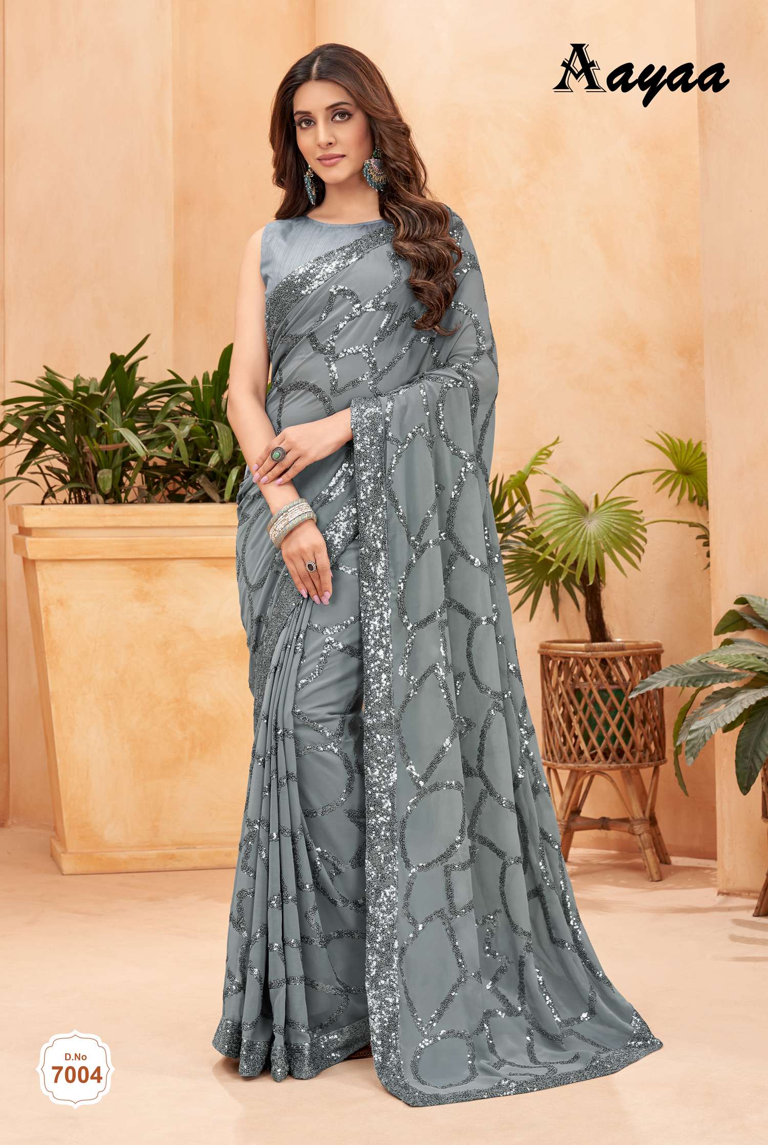 Aaradhna vol 7  BY Aayaa - Saree - Wholesale catalog