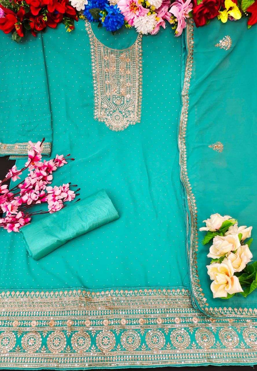 AASHIRWAD CREATION FALGUNI 9338 MASTER COLORS Salwar kameez Wholesale catalog