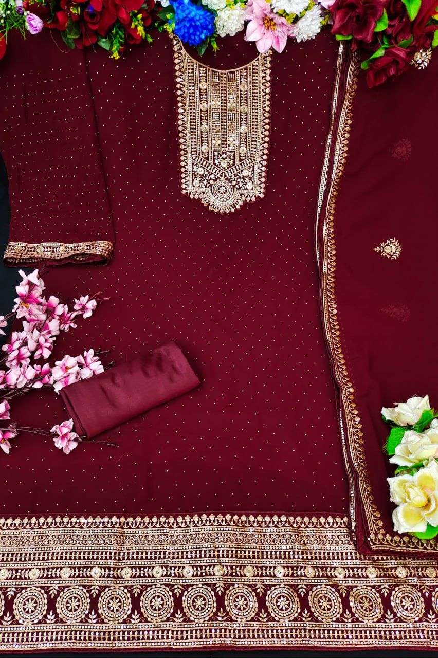 AASHIRWAD CREATION FALGUNI 9338 MASTER COLORS Salwar kameez Wholesale catalog