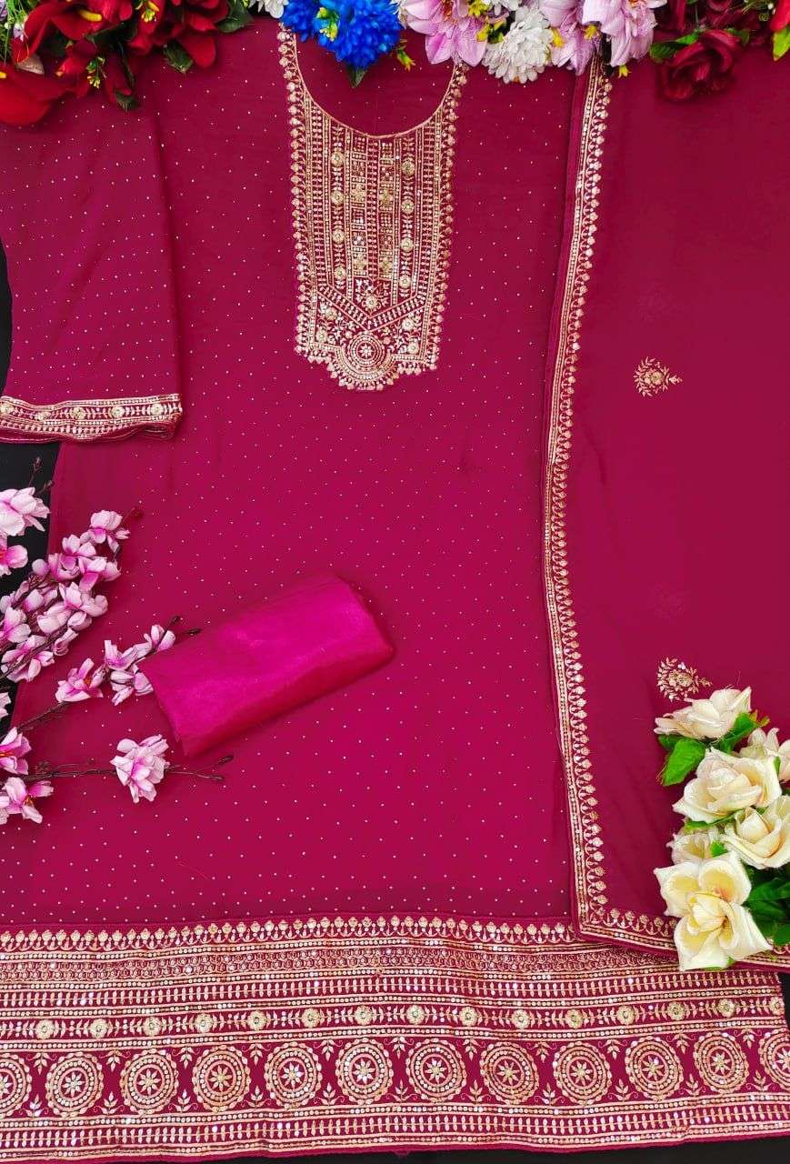 AASHIRWAD CREATION FALGUNI 9338 MASTER COLORS Salwar kameez Wholesale catalog