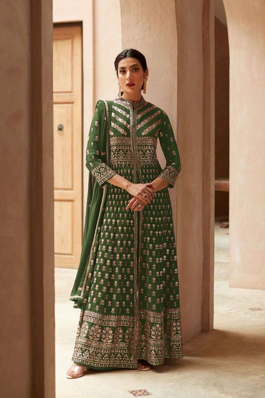 AASHIRWAD CREATION REAL GEORGETTE Salwar Kameez Wholesale catalog