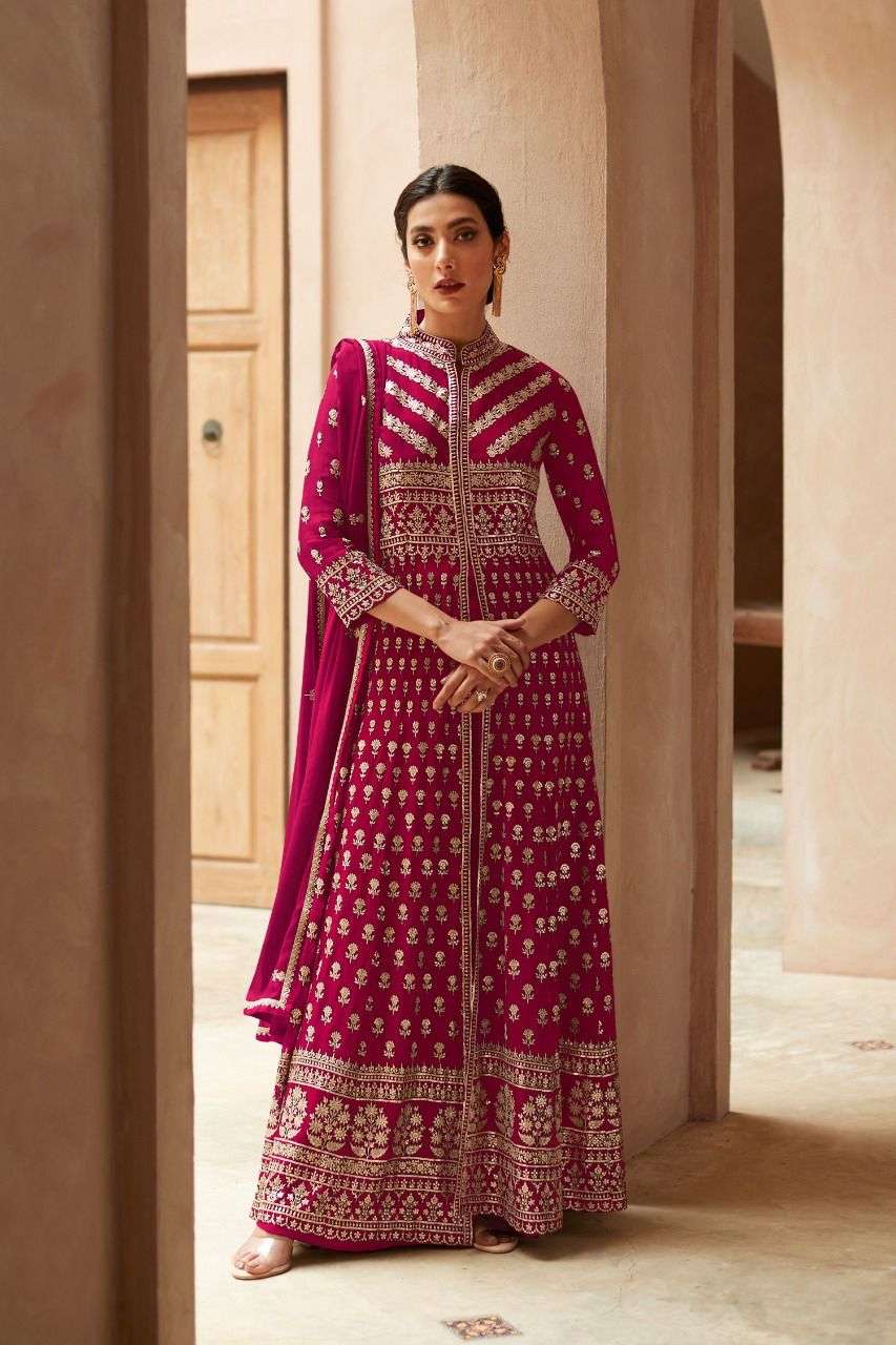 AASHIRWAD CREATION REAL GEORGETTE Salwar Kameez Wholesale catalog