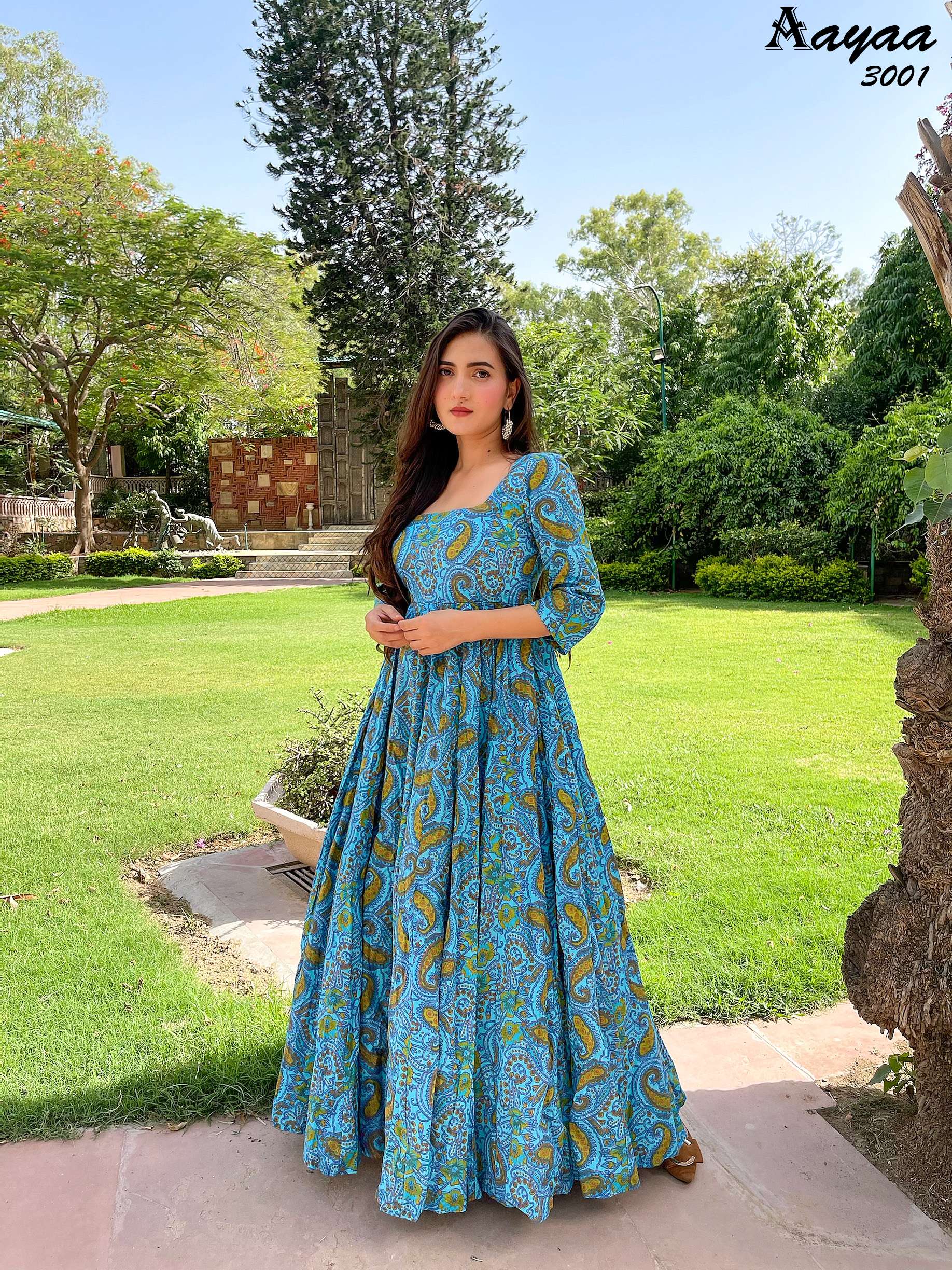Aayaa vol 3 - Gown - kurti - Wholesale catalog