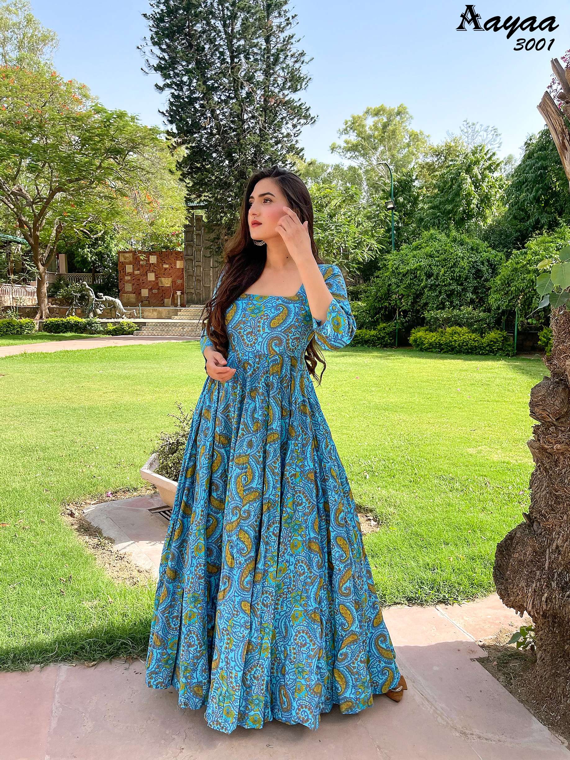 Aayaa vol 3 - Gown - kurti - Wholesale catalog