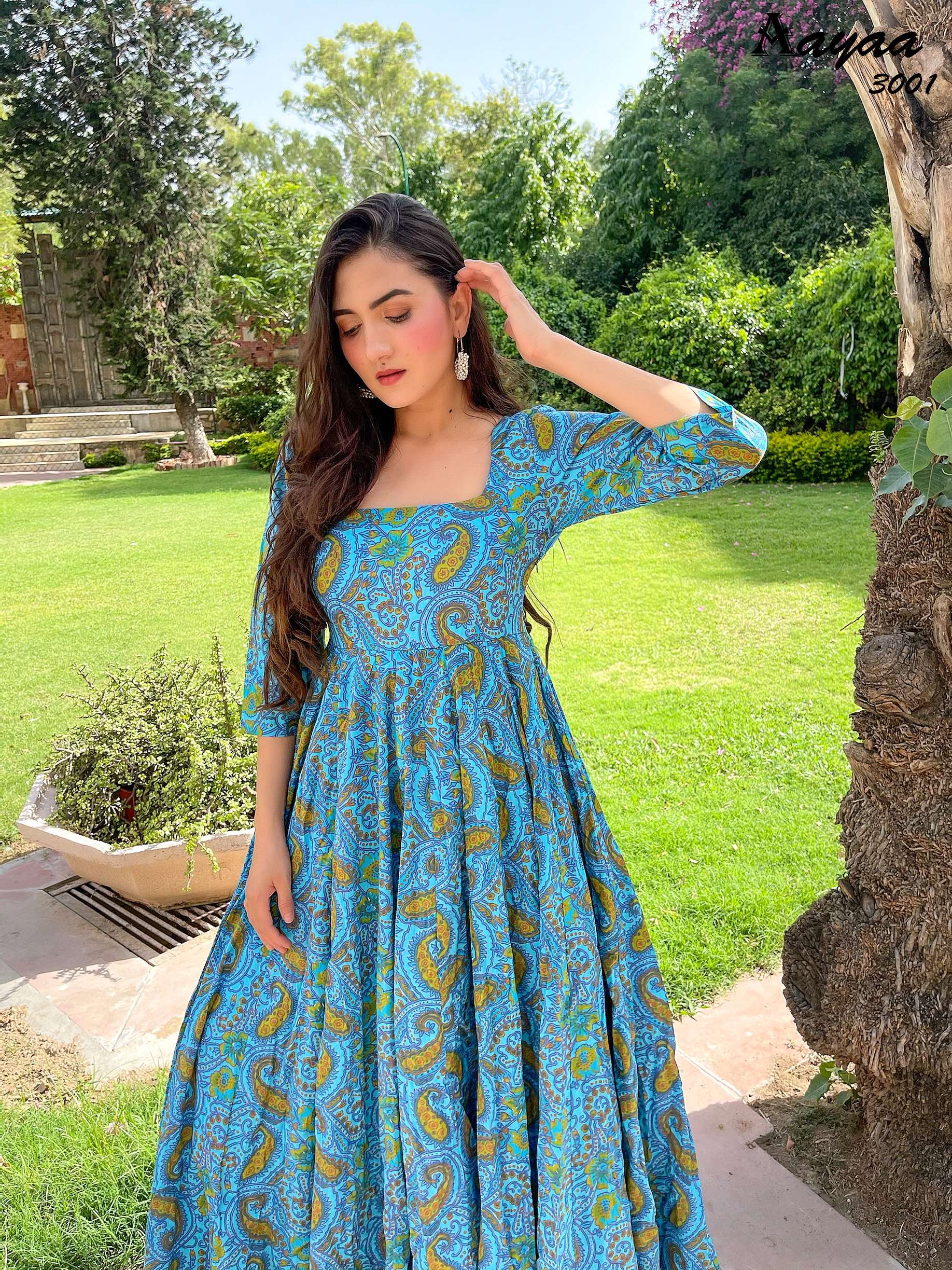 Aayaa vol 3 - Gown - kurti - Wholesale catalog