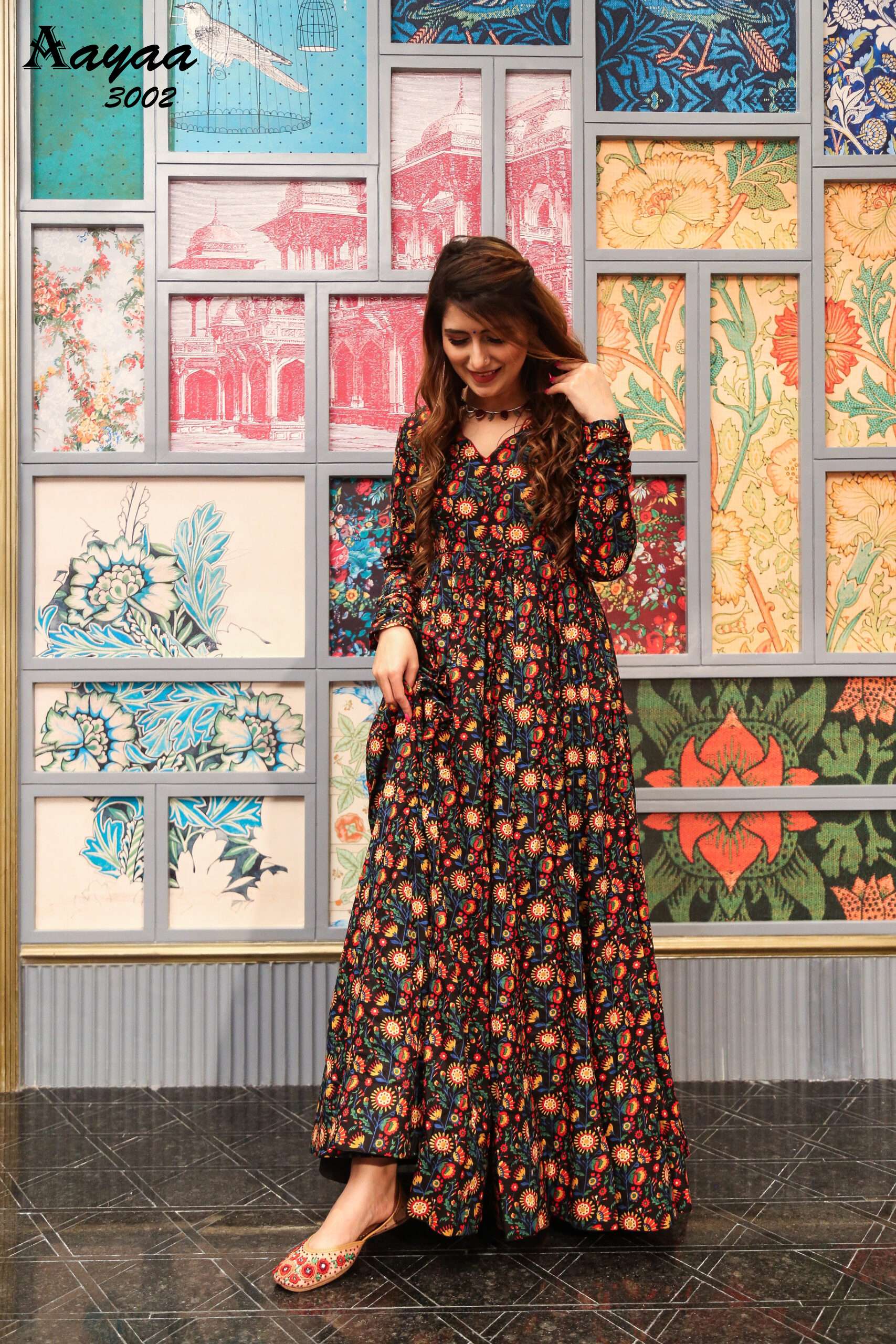 Aayaa vol 3 - Gown - kurti - Wholesale catalog