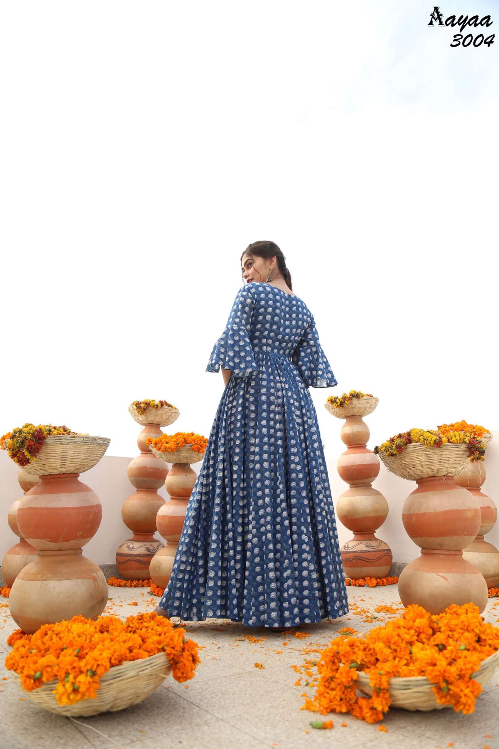 Aayaa vol 3 - Gown - kurti - Wholesale catalog