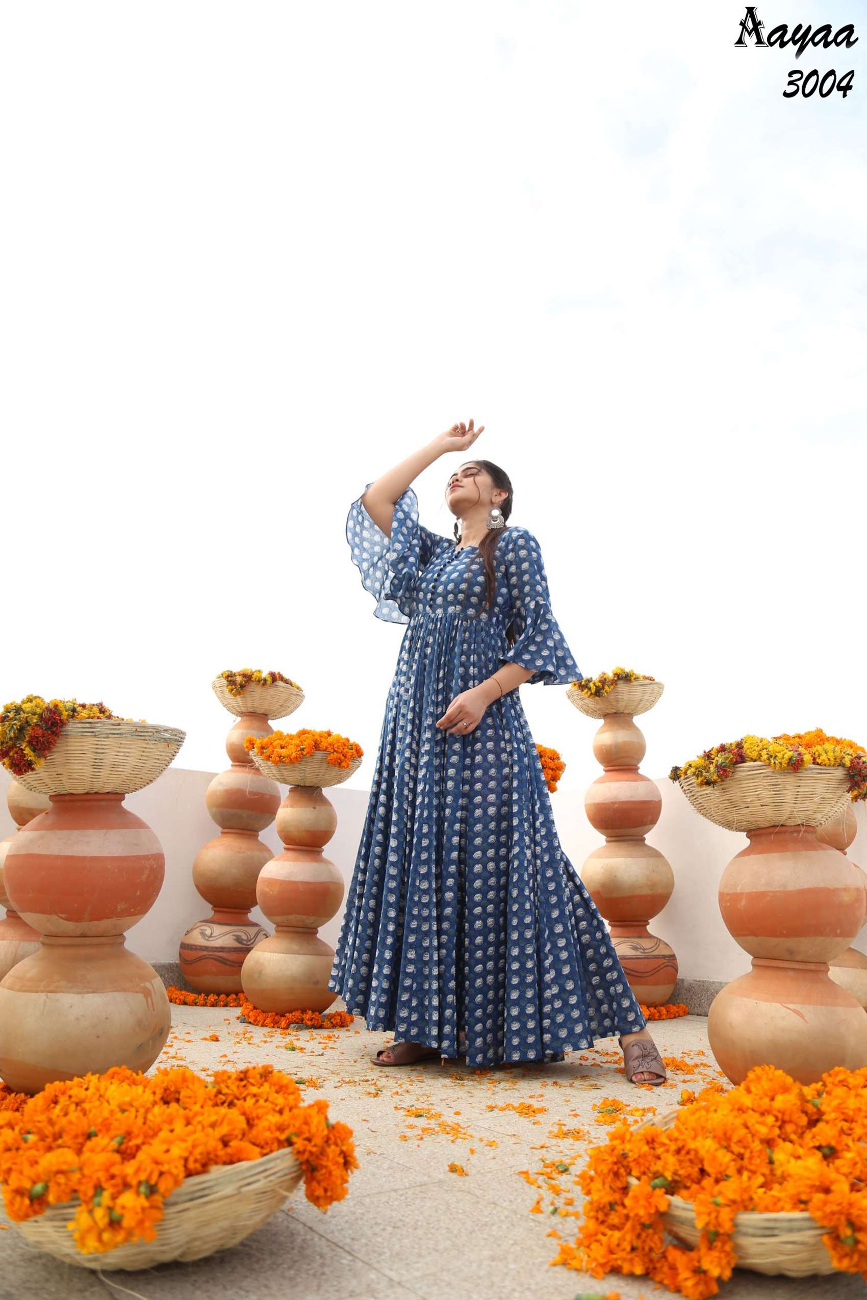 Aayaa vol 3 - Gown - kurti - Wholesale catalog
