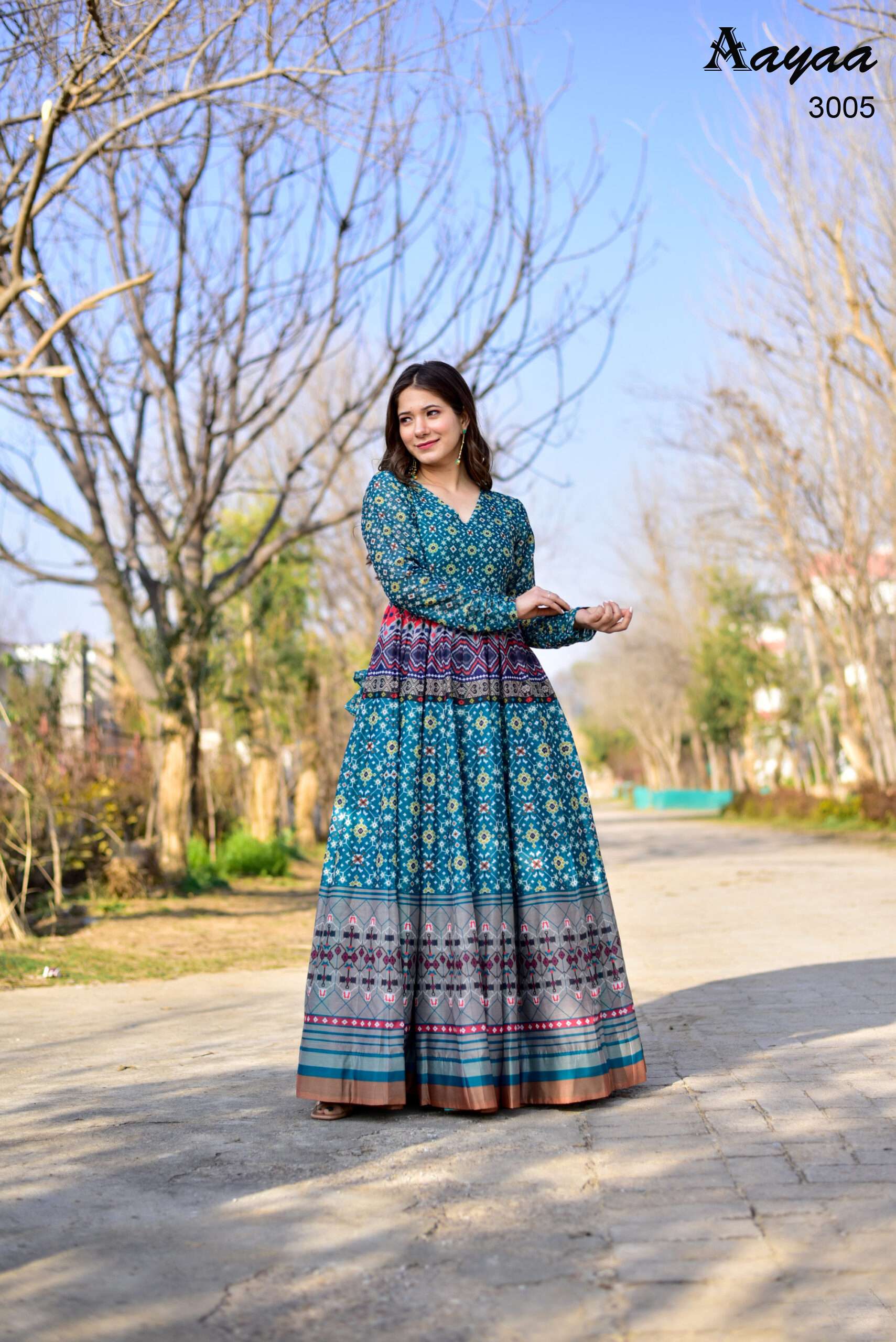 Aayaa vol 4 - Gown - kurti - Wholesale catalog