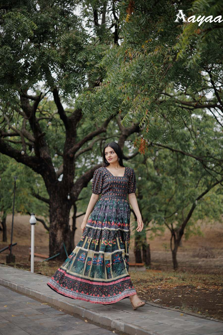Aayaa vol 9 - Gown  Kurti Wholesale catalog